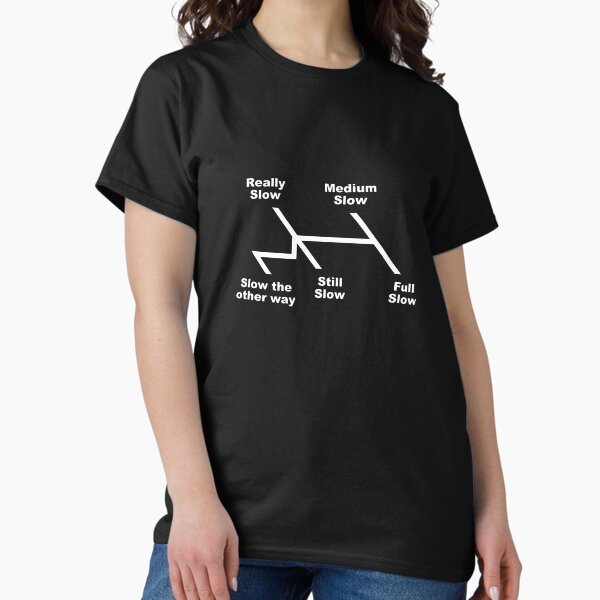 Shift Pattern Classic Car Manual Transmission - Adult & Kids T-Shirts, Sweatshirts & Hoodies apparel design preview 1