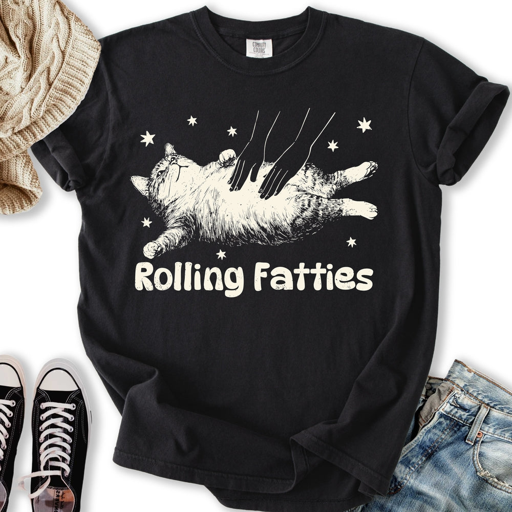 Rolling Fatties - Adult & Kids T-Shirts, Sweatshirts & Hoodies apparel design preview 1