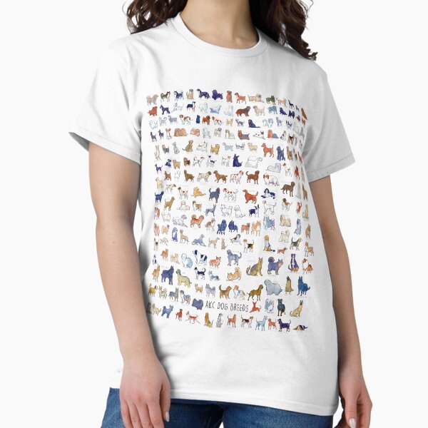 Every AKC Dog Breed - Adult & Kids T-Shirts, Sweatshirts & Hoodies apparel design preview 1