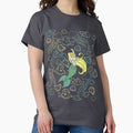 Mermaid in the ocean - Adult & Kids T-Shirts, Sweatshirts & Hoodies apparel design preview 1
