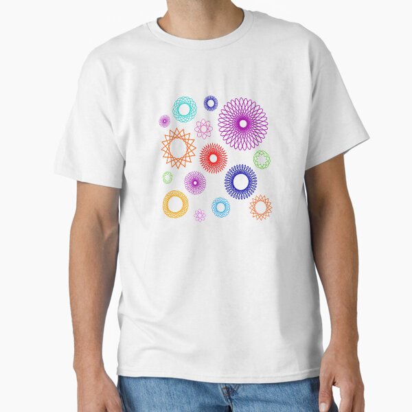 Spirograph Patterns - Adult & Kids T-Shirts, Sweatshirts & Hoodies apparel design preview 1