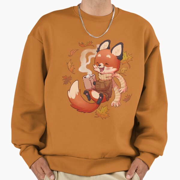 Cozy Fox Fall - Adult & Kids T-Shirts, Sweatshirts & Hoodies apparel design preview 1