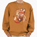 Cozy Fox Fall - Adult & Kids T-Shirts, Sweatshirts & Hoodies apparel design preview 1