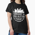 Sawdust is man glitter funny carpenter woodworking - Adult & Kids T-Shirts, Sweatshirts & Hoodies apparel design preview 1