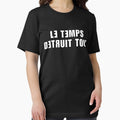 Le temps detruit tout - Adult & Kids T-Shirts, Sweatshirts & Hoodies apparel design preview 1