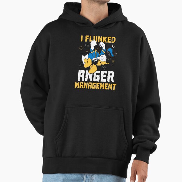 Donald Duck I Flunked Anger Management - Adult & Kids T-Shirts, Sweatshirts & Hoodies apparel design preview 1