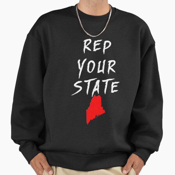 REP YOUR STATE MAINE - Adult & Kids T-Shirts, Sweatshirts & Hoodies apparel design preview 1