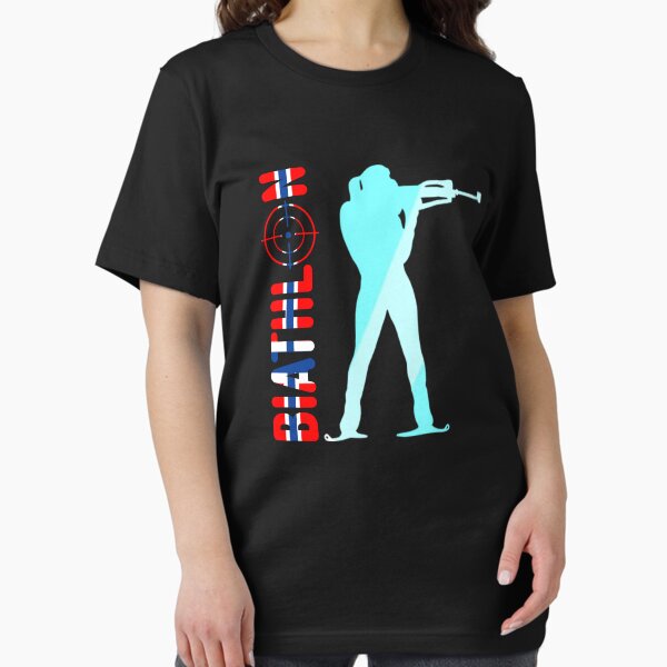 Biathlon Norway Flag Team Winter Sports - Adult & Kids T-Shirts, Sweatshirts & Hoodies apparel design preview 1