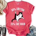 20% Cat Hair - Adult & Kids T-Shirts, Sweatshirts & Hoodies apparel design preview 1