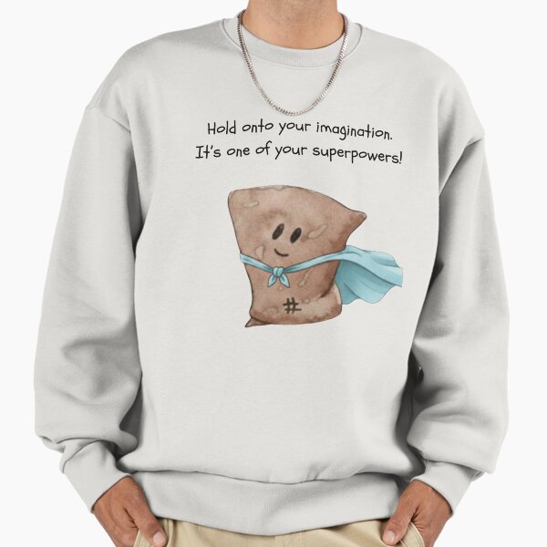 Hold onto Imagination Brown BooBoo - Adult & Kids T-Shirts, Sweatshirts & Hoodies apparel design preview 1