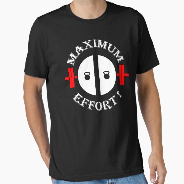 MAXIMUM EFFORT! - Adult & Kids T-Shirts, Sweatshirts & Hoodies apparel design preview 1