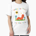 Wake up it's time to sin, funny worm meme - Adult & Kids T-Shirts, Sweatshirts & Hoodies apparel design preview 1