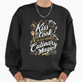 Cook Kiss The Or Just Admire Culinary Magic - Adult & Kids T-Shirts, Sweatshirts & Hoodies apparel design preview 1