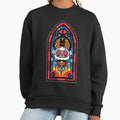 Lamb stained glass - Adult & Kids T-Shirts, Sweatshirts & Hoodies apparel design preview 1