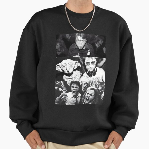 Wizards At A Rave Party Meme - Adult & Kids T-Shirts, Sweatshirts & Hoodies apparel design preview 1