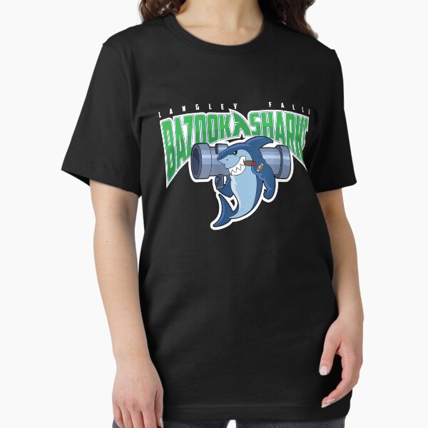 Langley Falls Bazooka Sharks - Adult & Kids T-Shirts, Sweatshirts & Hoodies apparel design preview 1