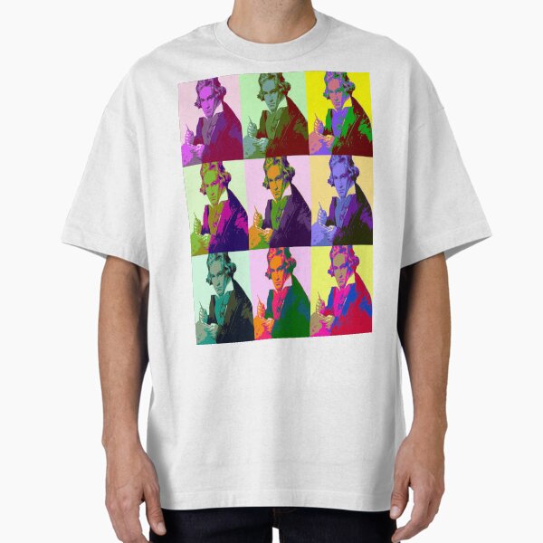 Ludwig Van Beethoven Pop Art - Adult & Kids T-Shirts, Sweatshirts & Hoodies apparel design preview 1