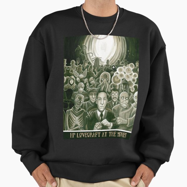 HP Lovecraft At The Movies - Adult & Kids T-Shirts, Sweatshirts & Hoodies apparel design preview 1