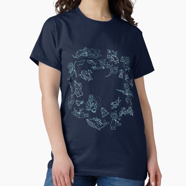 Night in the Woods Constellations - Adult & Kids T-Shirts, Sweatshirts & Hoodies apparel design preview 1
