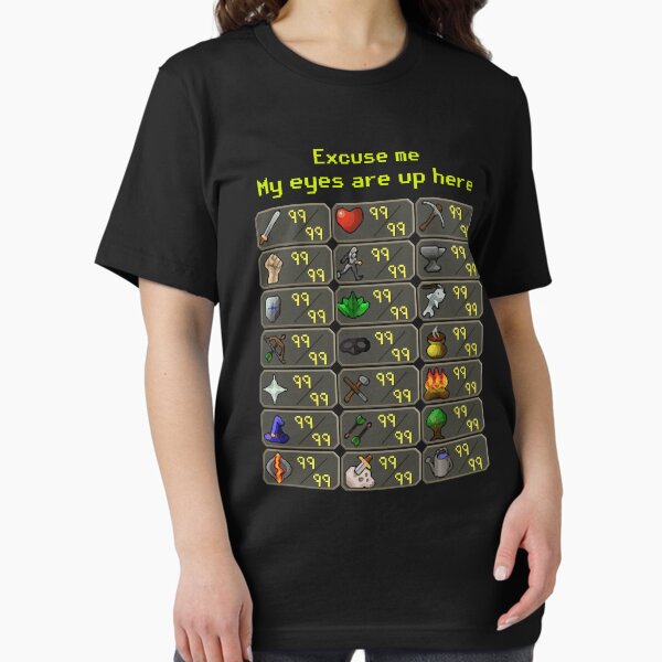 Excuse Me My Eyes Are Up Here Game - Adult & Kids T-Shirts, Sweatshirts & Hoodies apparel design preview 1