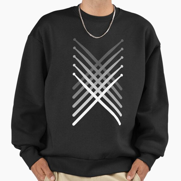 Fading Percussion Drum Sticks - Adult & Kids T-Shirts, Sweatshirts & Hoodies apparel design preview 1