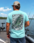Backwoods South Waters Hooked Crappie Comfort Colors - Adult & Kids T-Shirts, Sweatshirts & Hoodies apparel design preview 1