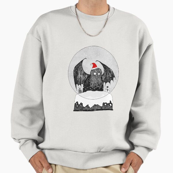 Cthulhu Snowglobe - Adult & Kids T-Shirts, Sweatshirts & Hoodies apparel design preview 1