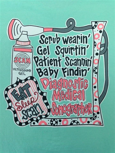 Southern Chics Baby Findin Diagnostic Medical - Adult & Kids T-Shirts, Sweatshirts & Hoodies apparel design preview 2