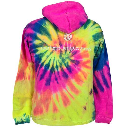 Girlie Girl Originals Logo Tie Dye Neon - Adult & Kids T-Shirts, Sweatshirts & Hoodies apparel design preview 2