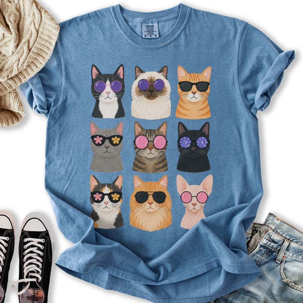Cool Cats in Color - Adult & Kids T-Shirts, Sweatshirts & Hoodies apparel design preview 1