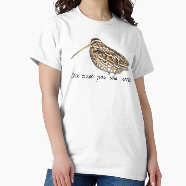 Ceci N'est Pas Une Snipe (Wilson's - Adult & Kids T-Shirts, Sweatshirts & Hoodies apparel design preview 1