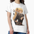 Anime Elf Mechanic Girl Black and White Automotive - Adult & Kids T-Shirts, Sweatshirts & Hoodies apparel design preview 1