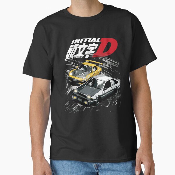 Mountain Drift Racing Initial D Tandems AE86 - Adult & Kids T-Shirts, Sweatshirts & Hoodies apparel design preview 1
