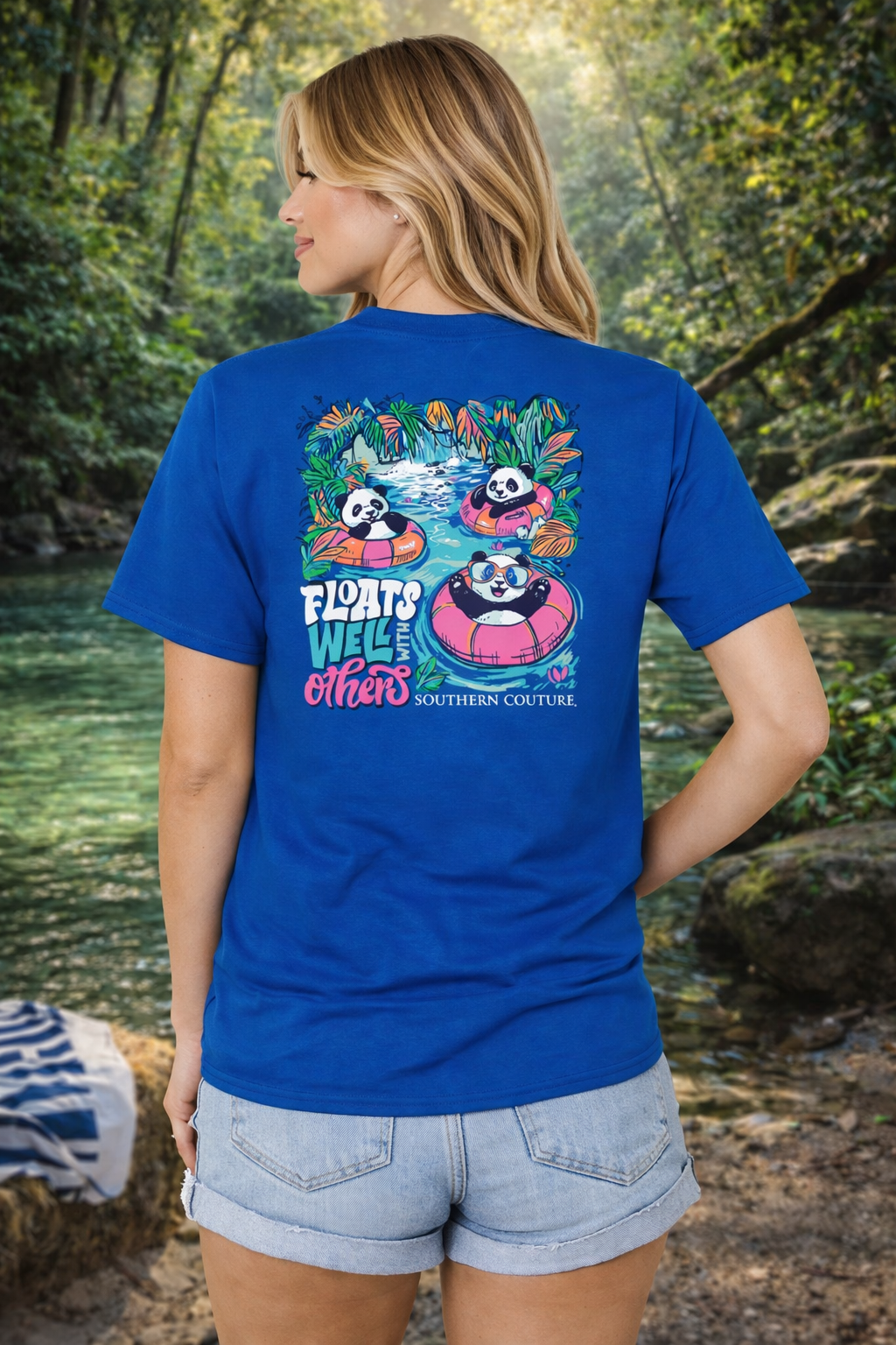 Southern Couture Classic Floats Well With Others - Adult & Kids T-Shirts, Sweatshirts & Hoodies apparel design preview 1