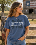 Southern Couture Don't Impress Me Much Soft - Adult & Kids T-Shirts, Sweatshirts & Hoodies apparel design preview 1