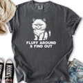 Fluff Around Cat - Adult & Kids T-Shirts, Sweatshirts & Hoodies apparel design preview 1