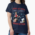 Music Gutar Brian Setzer Top Selling - Adult & Kids T-Shirts, Sweatshirts & Hoodies apparel design preview 1