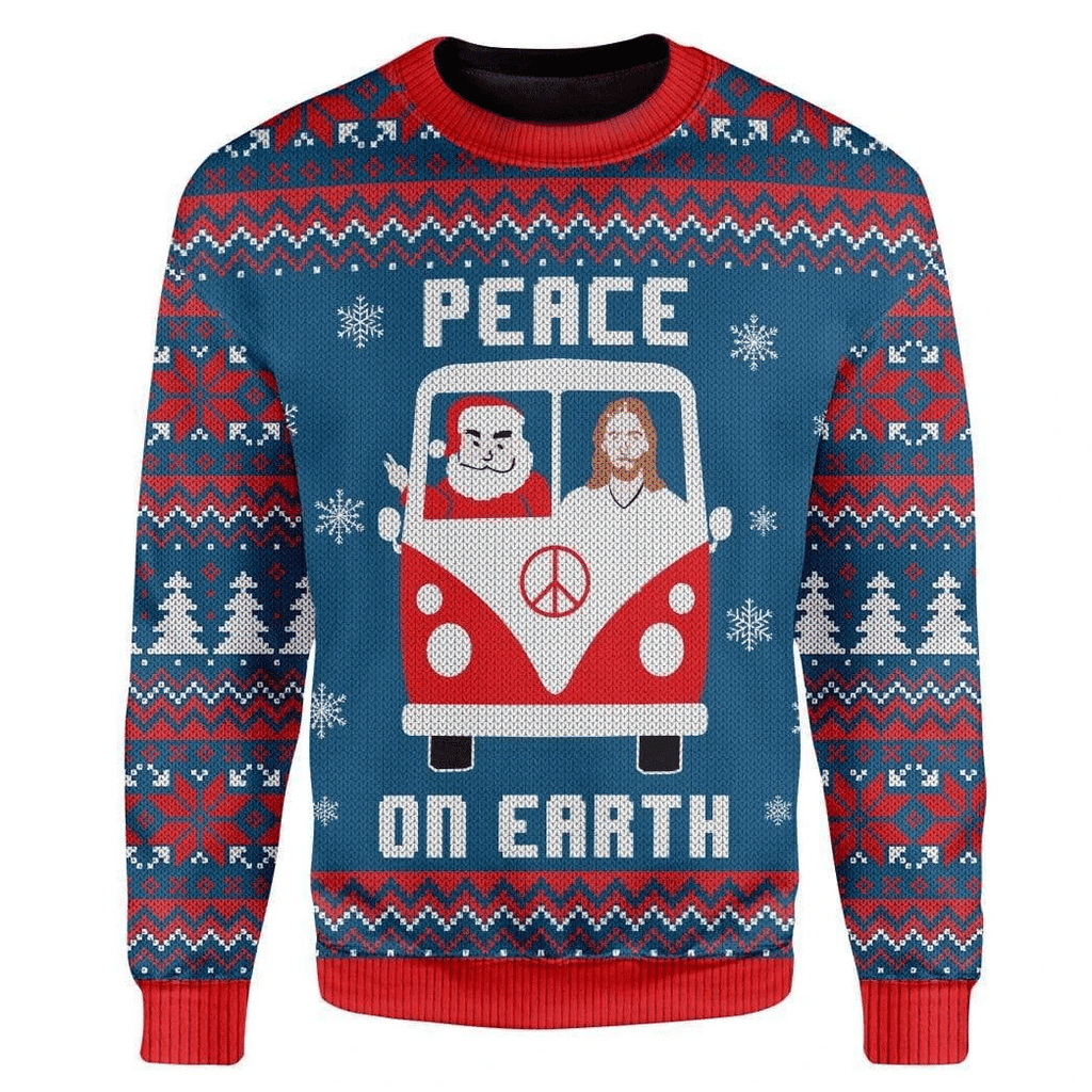 I’m here for the turkey and beer Christmas Sweater product image 5