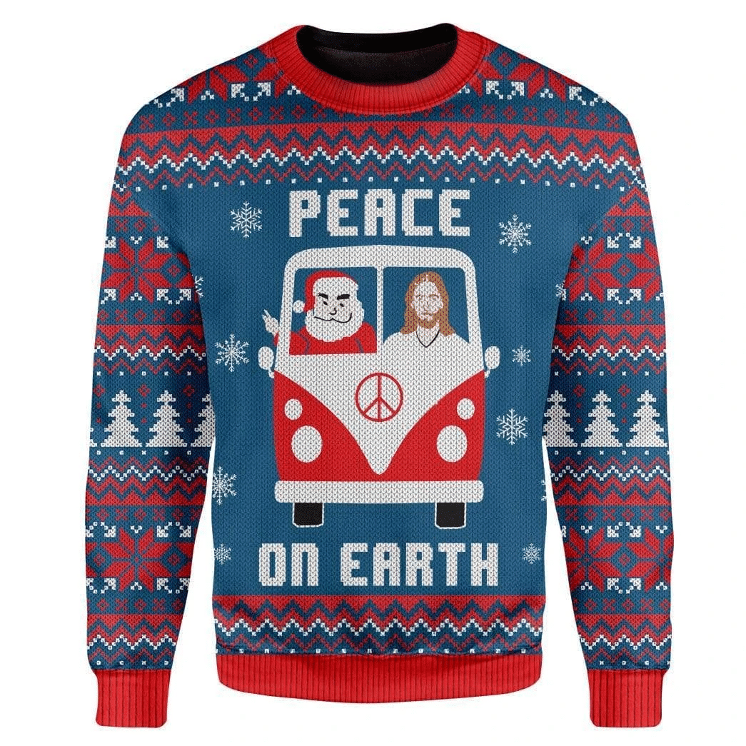 I’m here for the turkey and beer Christmas Sweater product image 5