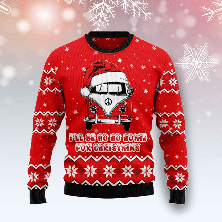 Caravan i’ll be ho ho home for Christmas sweater product image