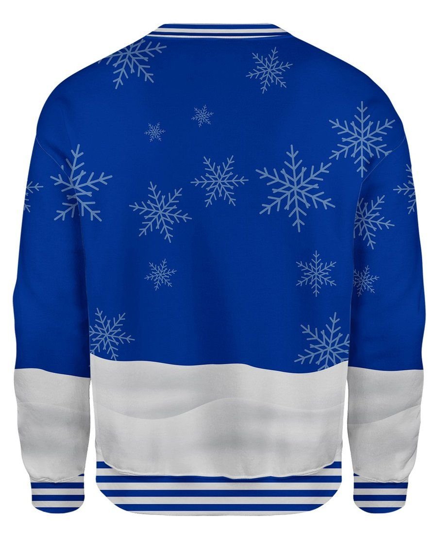 Snowman prank unisex ugly Christmas sweater product image 2