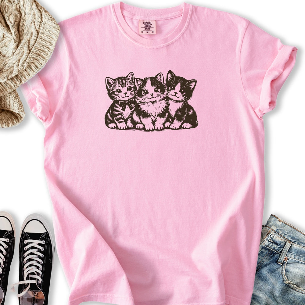 Cute Kittens - Adult & Kids T-Shirts, Sweatshirts & Hoodies apparel design preview 2