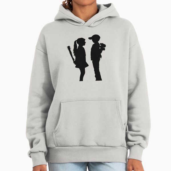 Banksy Boy Meets Girl! - Adult & Kids T-Shirts, Sweatshirts & Hoodies apparel design preview 1