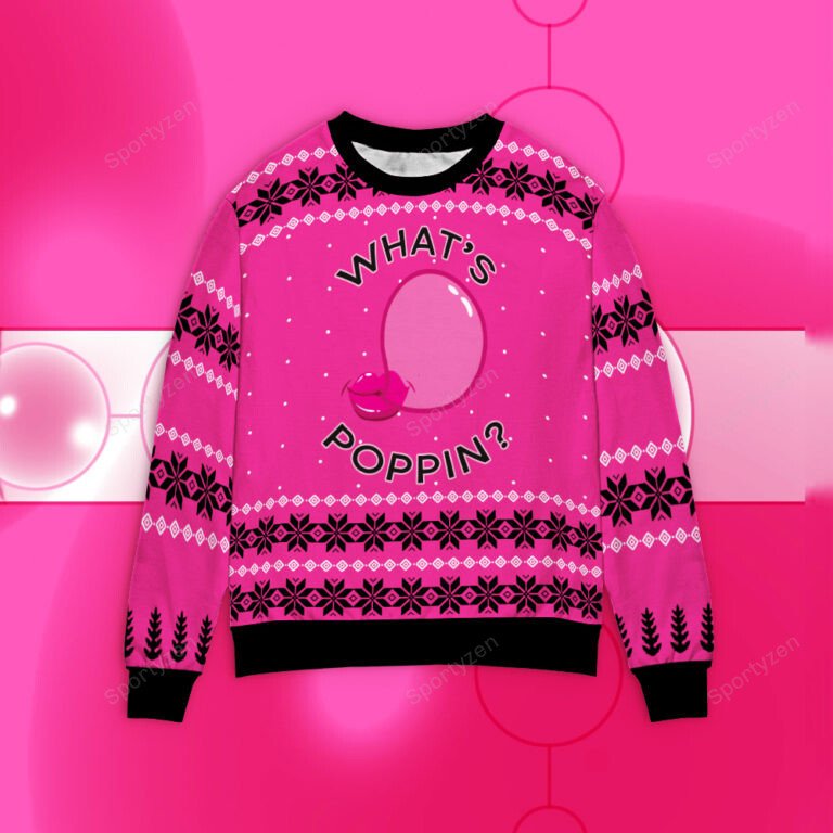 Pulp fiction say merry Xmas again Christmas sweater product image 3
