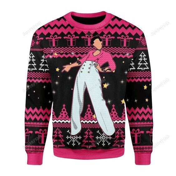Pulp fiction say merry Xmas again Christmas sweater product image 5