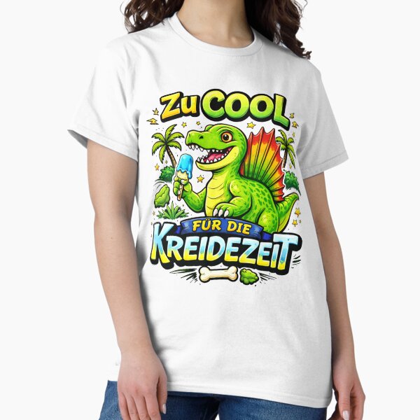 Cool Dino Too for the Cretaceous Period - Adult & Kids T-Shirts, Sweatshirts & Hoodies apparel design preview 1