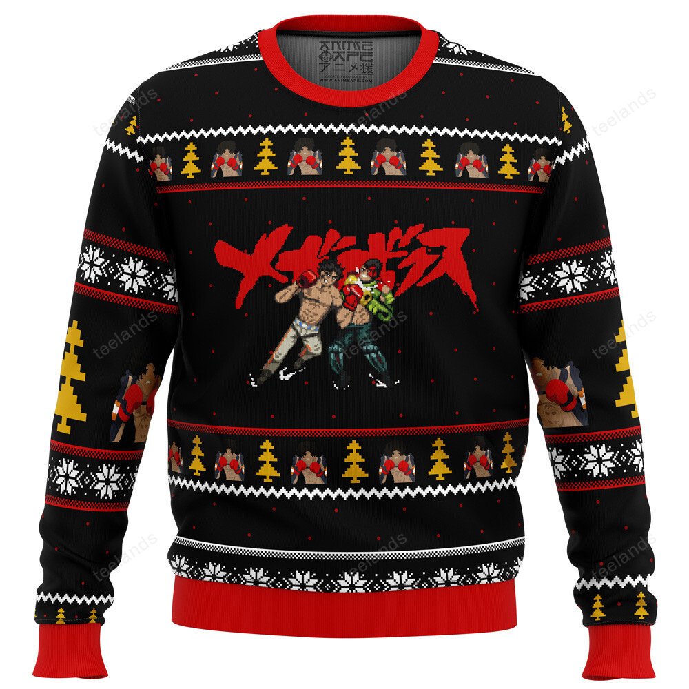 Ghost fighter yu yu hakusho chibis Christmas sweater product image 4
