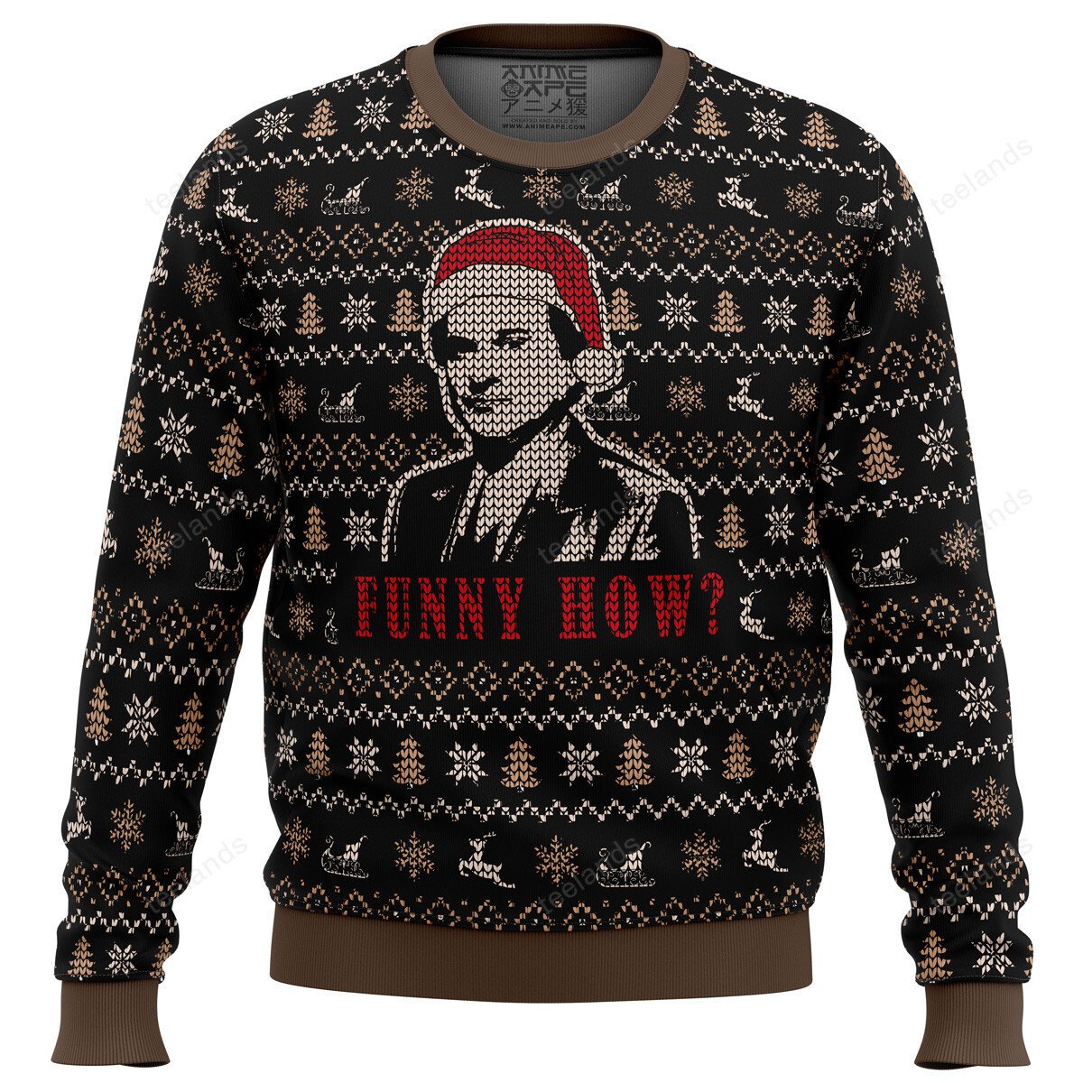 Takumi Fujiwara Christmas sweater product image 5