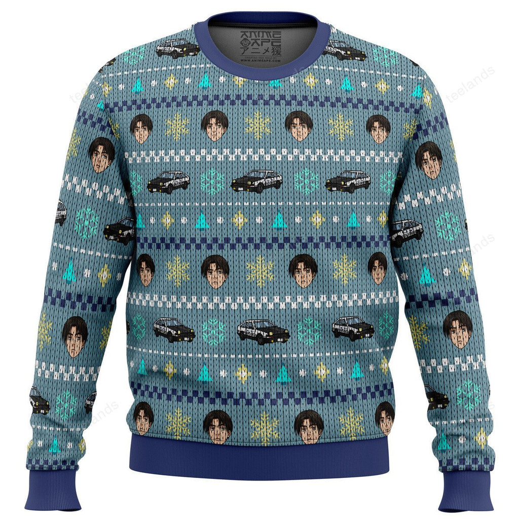 Takumi Fujiwara Christmas sweater product image
