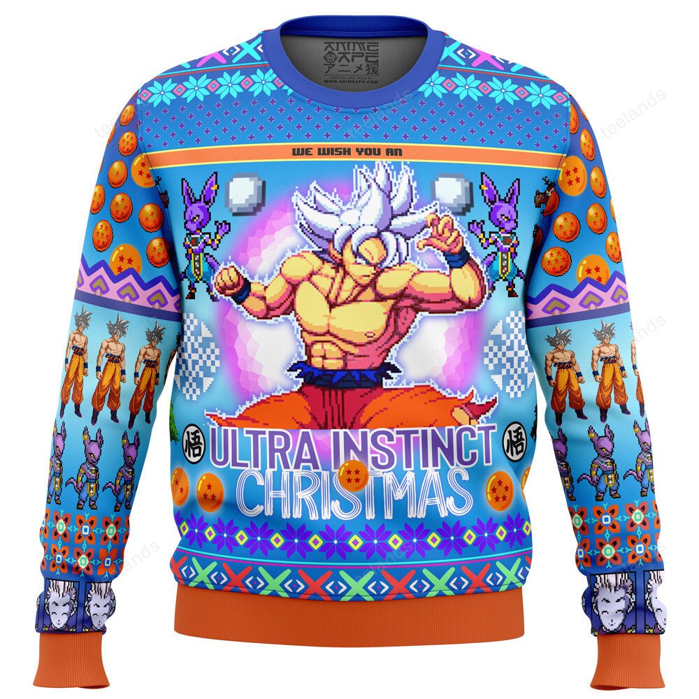 We wish you an ultra instinct Christmas sweater product image
